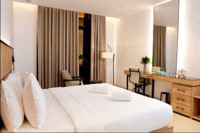 Modern hotel room
